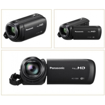 松下（Panasonic）HC-V385攝像機(jī)套機(jī) 含支架配件存儲卡